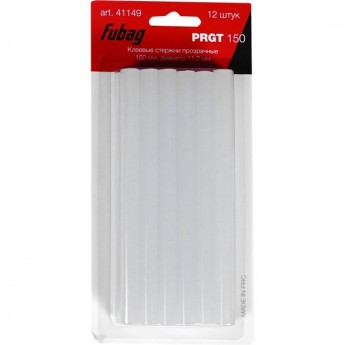 Клеевые стержни FUBAG прозрачные PRGT 150 Клеевые стержни FUBAG прозрачные PRGT 150