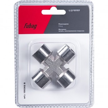 Переходник FUBAG 1/2"FFFF_блистер 1 шт Переходник FUBAG 1/2"FFFF_блистер 1 шт