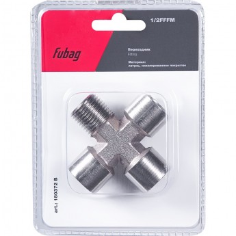 Переходник FUBAG 1/2"FFFM_блистер 1 шт Переходник FUBAG 1/2"FFFM_блистер 1 шт