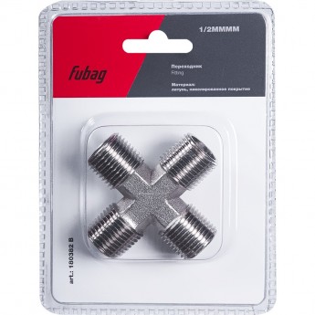 Переходник FUBAG 1/2"MMMM_блистер 1 шт Переходник FUBAG 1/2"MMMM_блистер 1 шт