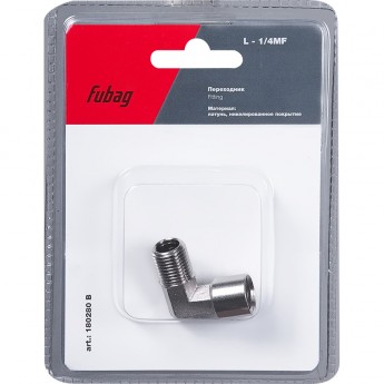 Переходник FUBAG L - 1/4"MF_блистер 1 шn 180280B Переходник FUBAG L - 1/4"MF_блистер 1 шn 180280B