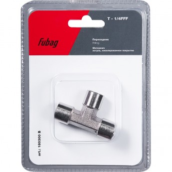 Переходник T FUBAG - 1/4"FFF_блистер 1 шт Переходник T FUBAG - 1/4"FFF_блистер 1 шт