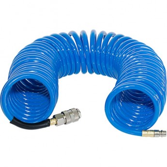 Шланг FUBAG спиральный с фитингами рапид_полиуретан_15бар_8x12мм_10м Шланг FUBAG спиральный с фитингами рапид_полиуретан_15бар_8x12мм_10м